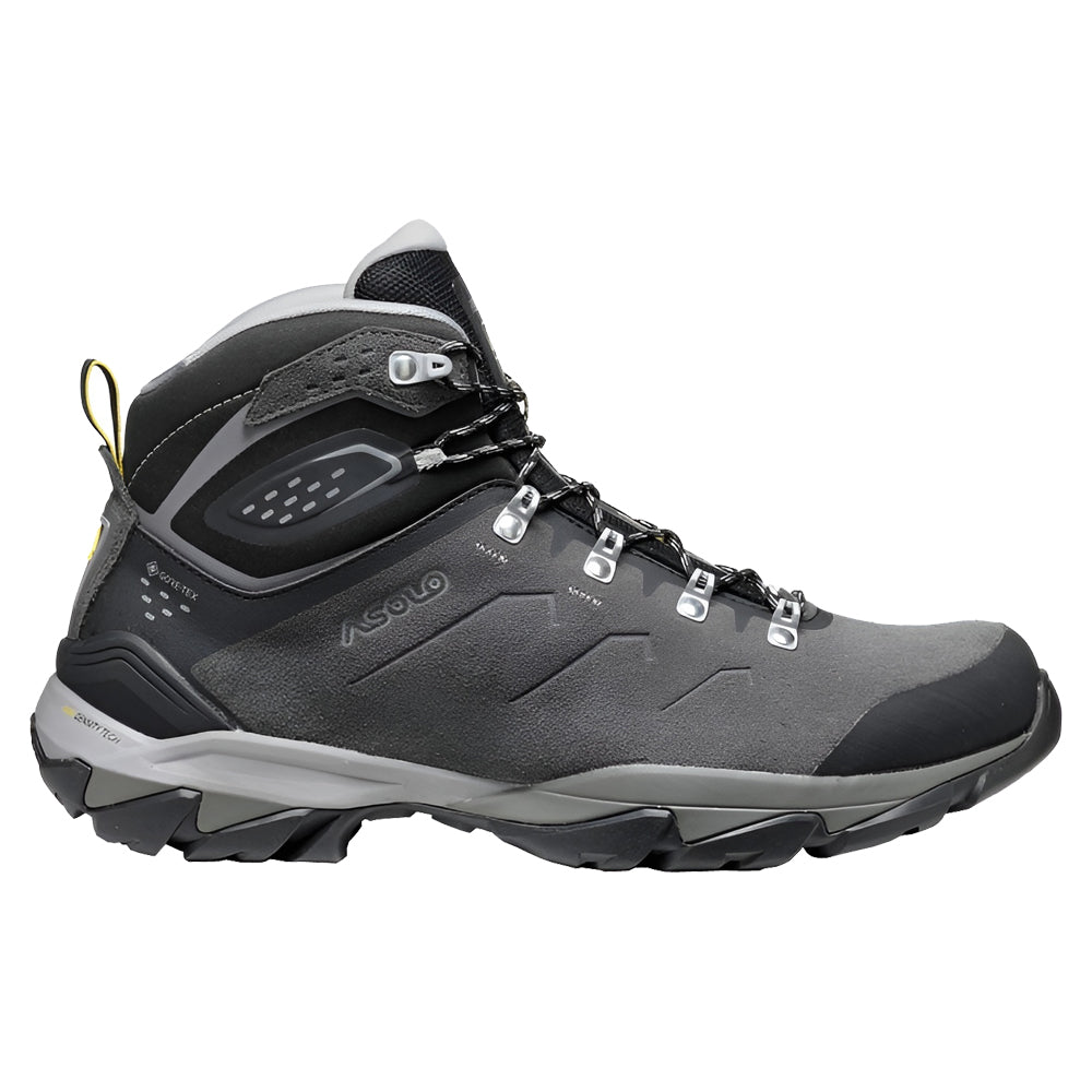 Asolo Acadia Mid Leather GTX Wide Graphite/Black Hiking Boots