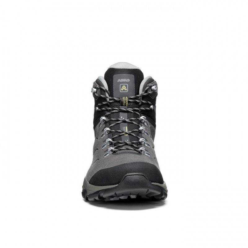 Asolo Acadia Mid Leather GTX Wide Graphite/Black Hiking Boots