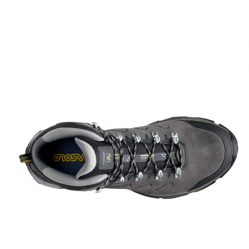 Asolo Acadia Mid Leather GTX Wide Graphite/Black Hiking Boots