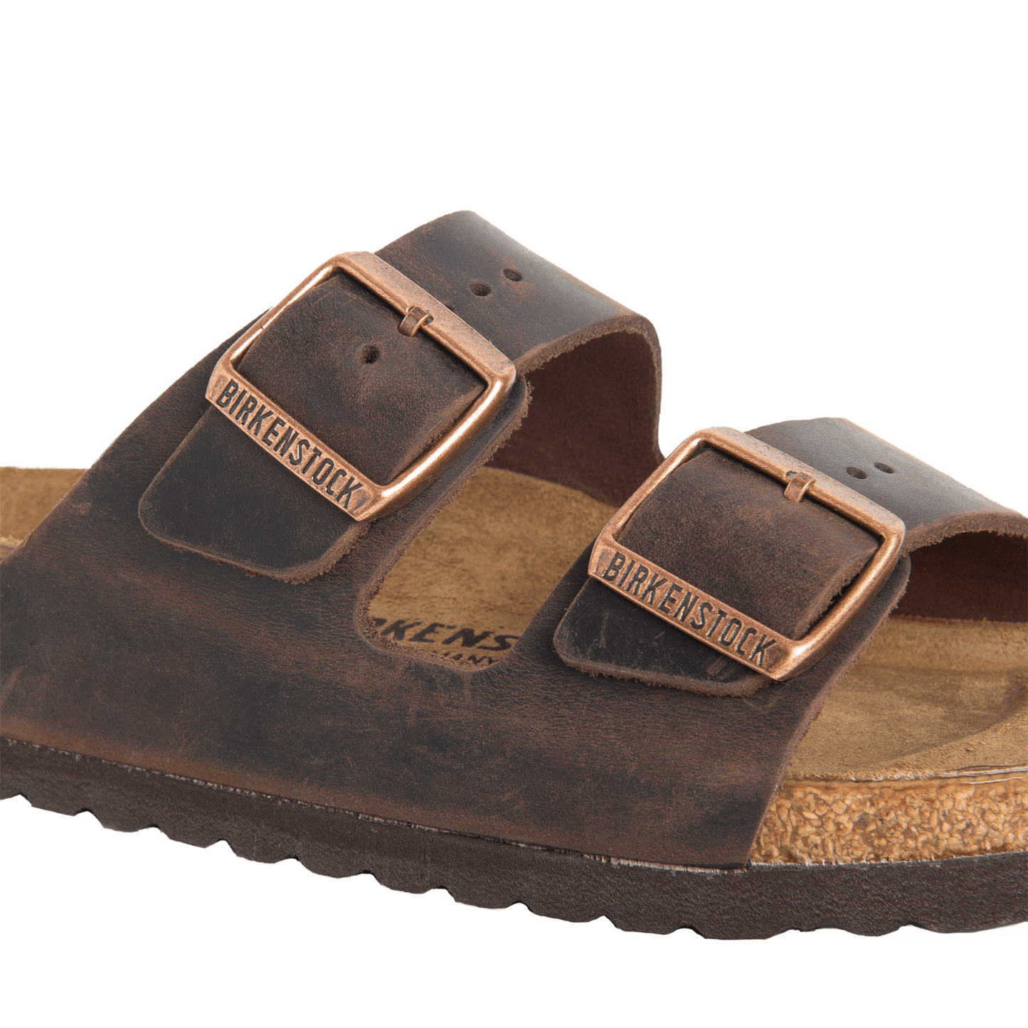 Birkenstock Arizona Havana Oiled Leather Narrow - Kumpfy Shoes