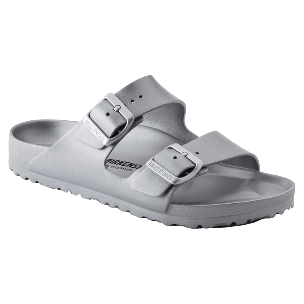 Birkenstock Arizona Metallic Silver EVA Narrow
