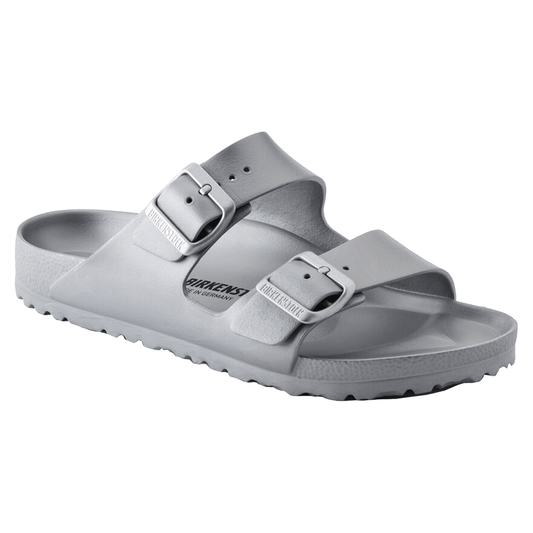 Birkenstock Arizona Metallic Silver EVA Narrow
