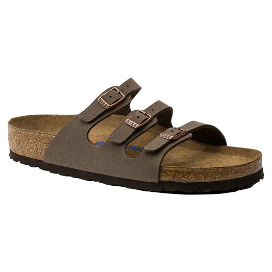 Birkenstock Florida BF Soft Sandals - Mocha