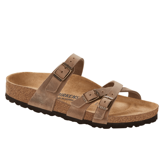 Birkenstock Franca Tobacco Oiled Leather - Kumpfy Shoes