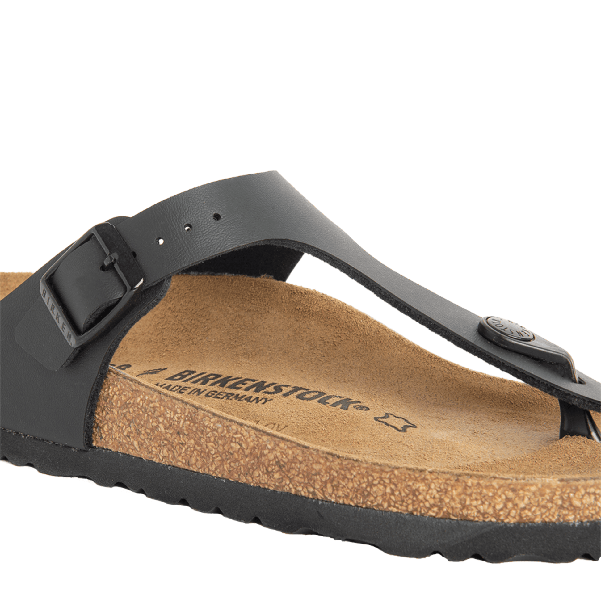 Birkenstock Gizeh Black BF Narrow - Kumpfy Shoes