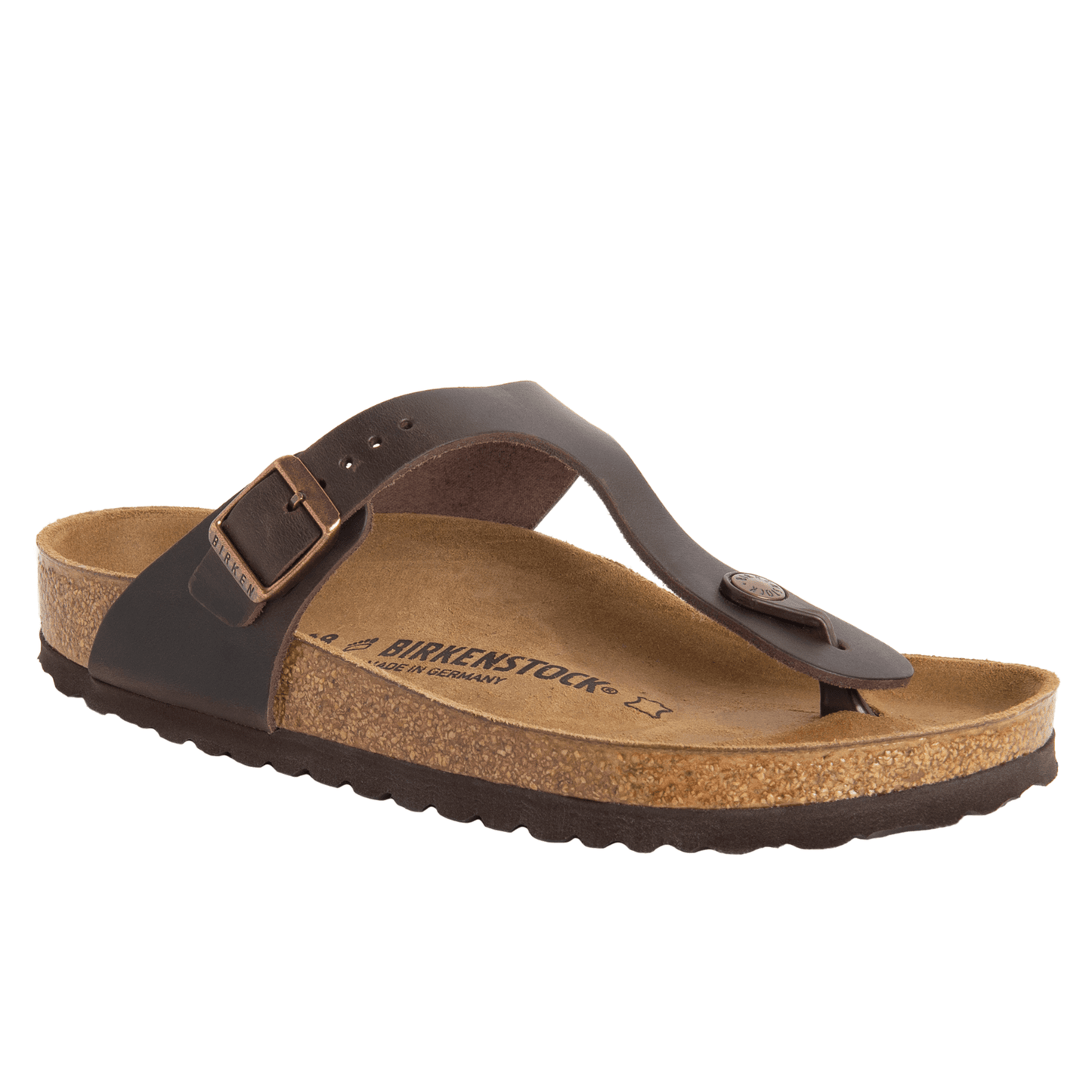 Birkenstock Gizeh Havana Oiled Leather Narrow