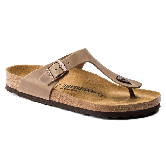 Birkenstock Gizeh Tobacco Leather - Kumpfy Shoes