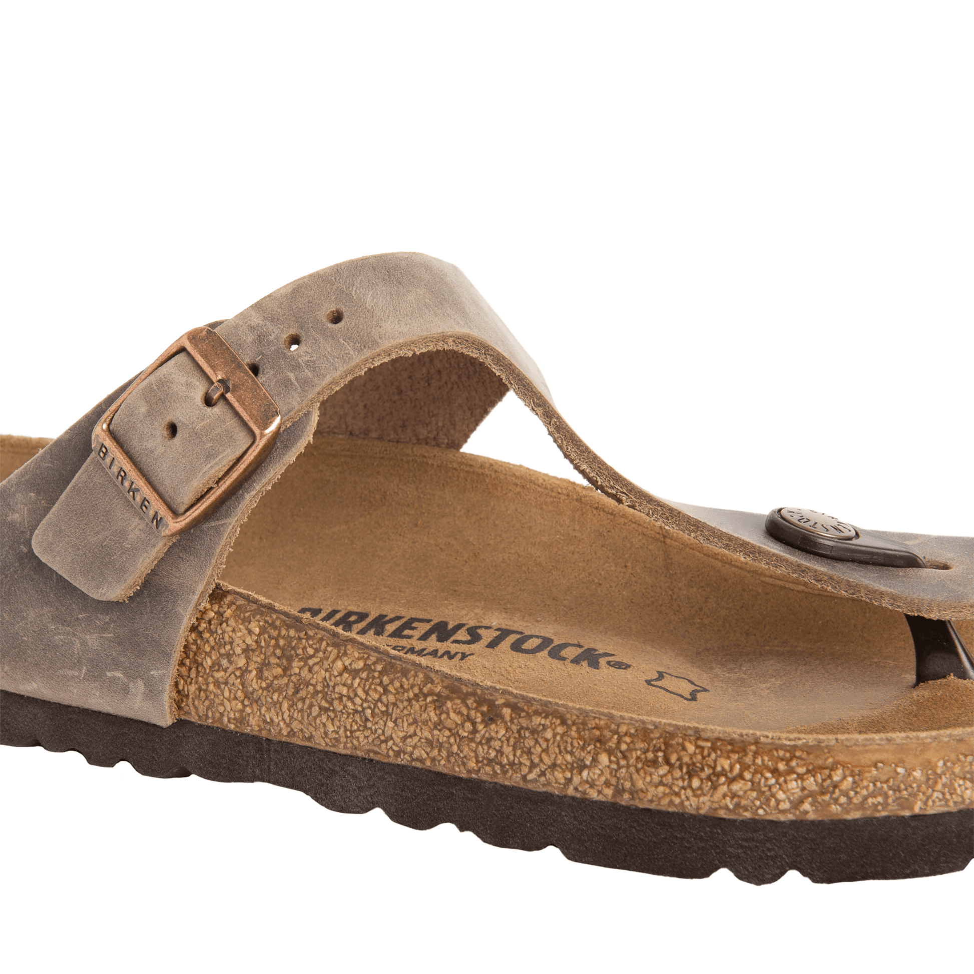 Birkenstock Gizeh Tobacco Leather - Kumpfy Shoes