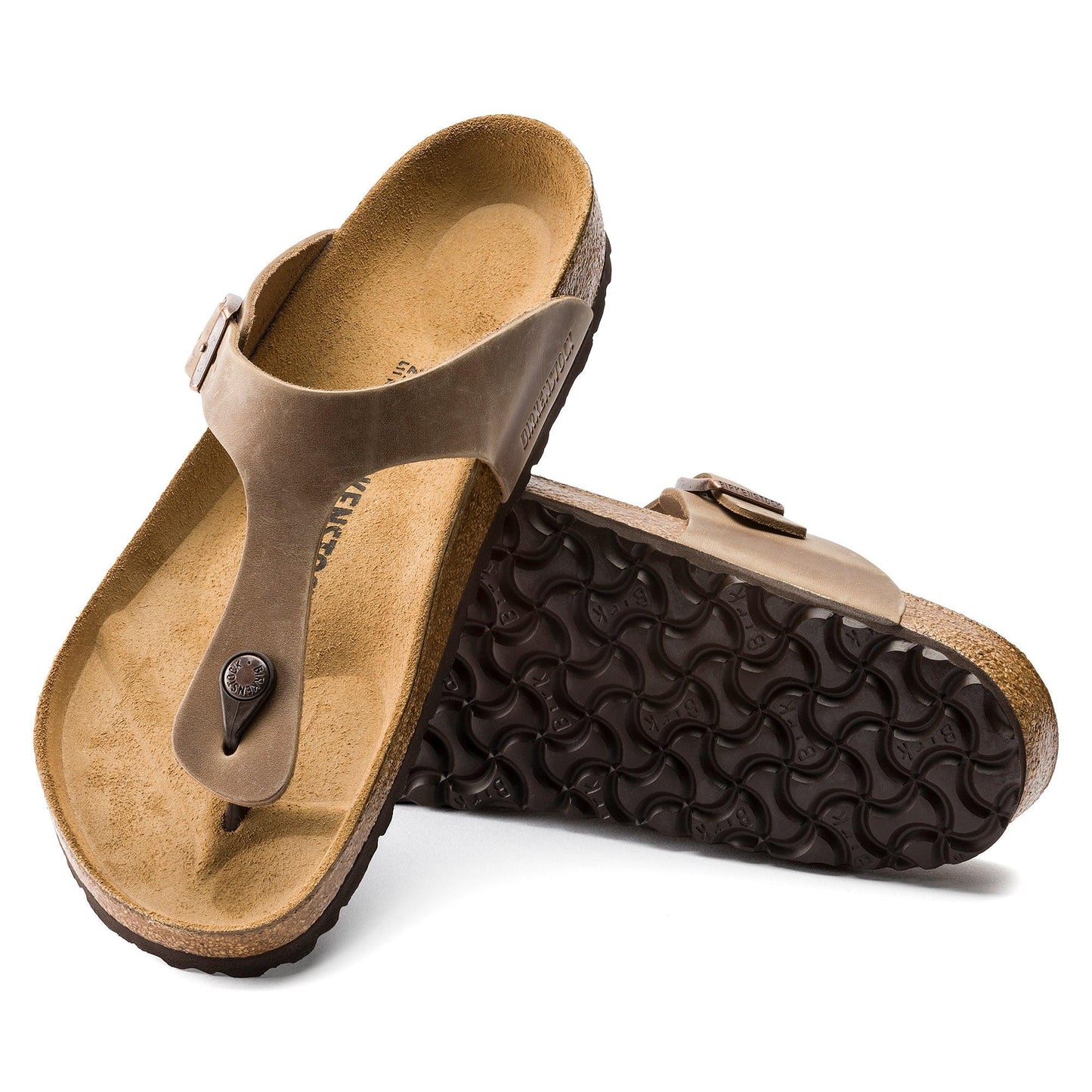 Birkenstock Gizeh Tobacco Leather - Kumpfy Shoes