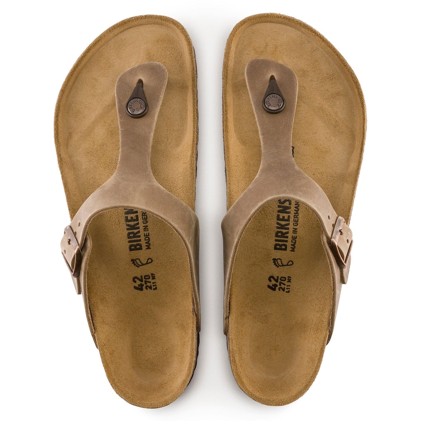 Birkenstock Gizeh Tobacco Leather