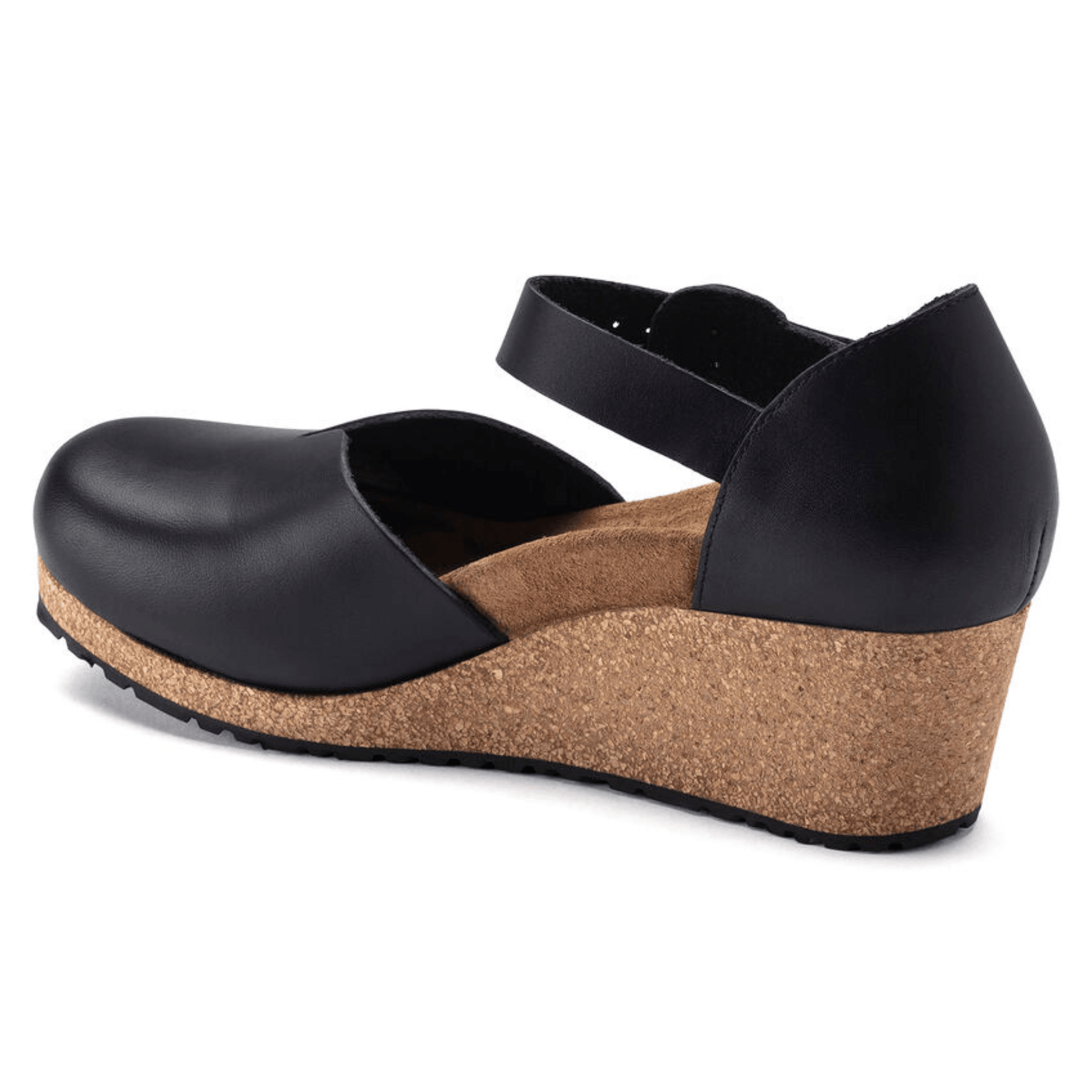 Birkenstock Mary Black Leather Narrow - Kumpfy Shoes