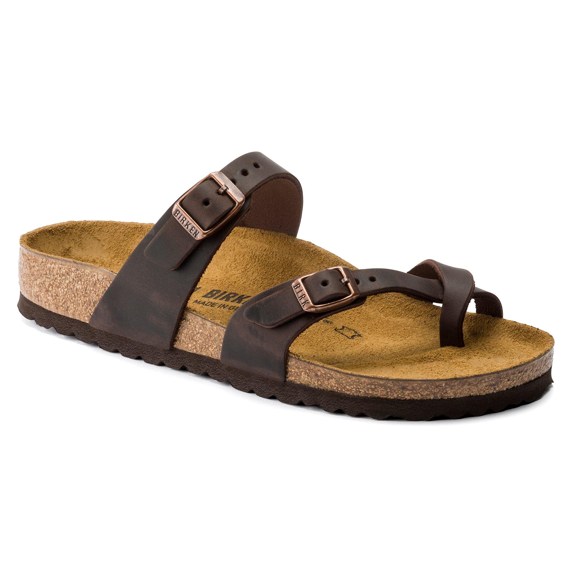 Birkenstock Mayari Havana Oiled Leather - Kumpfy Shoes
