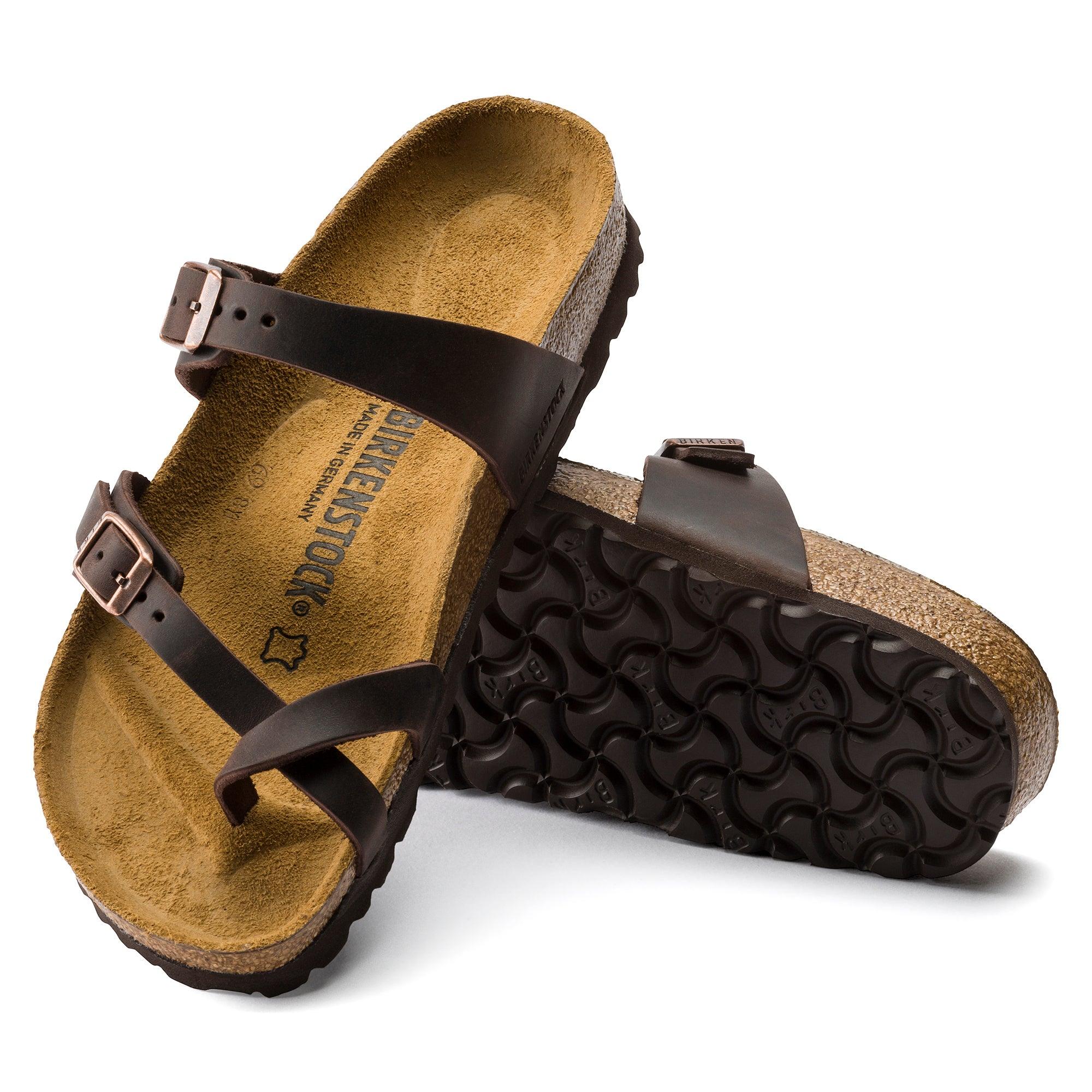 Birkenstock Mayari Havana Oiled Leather - Kumpfy Shoes