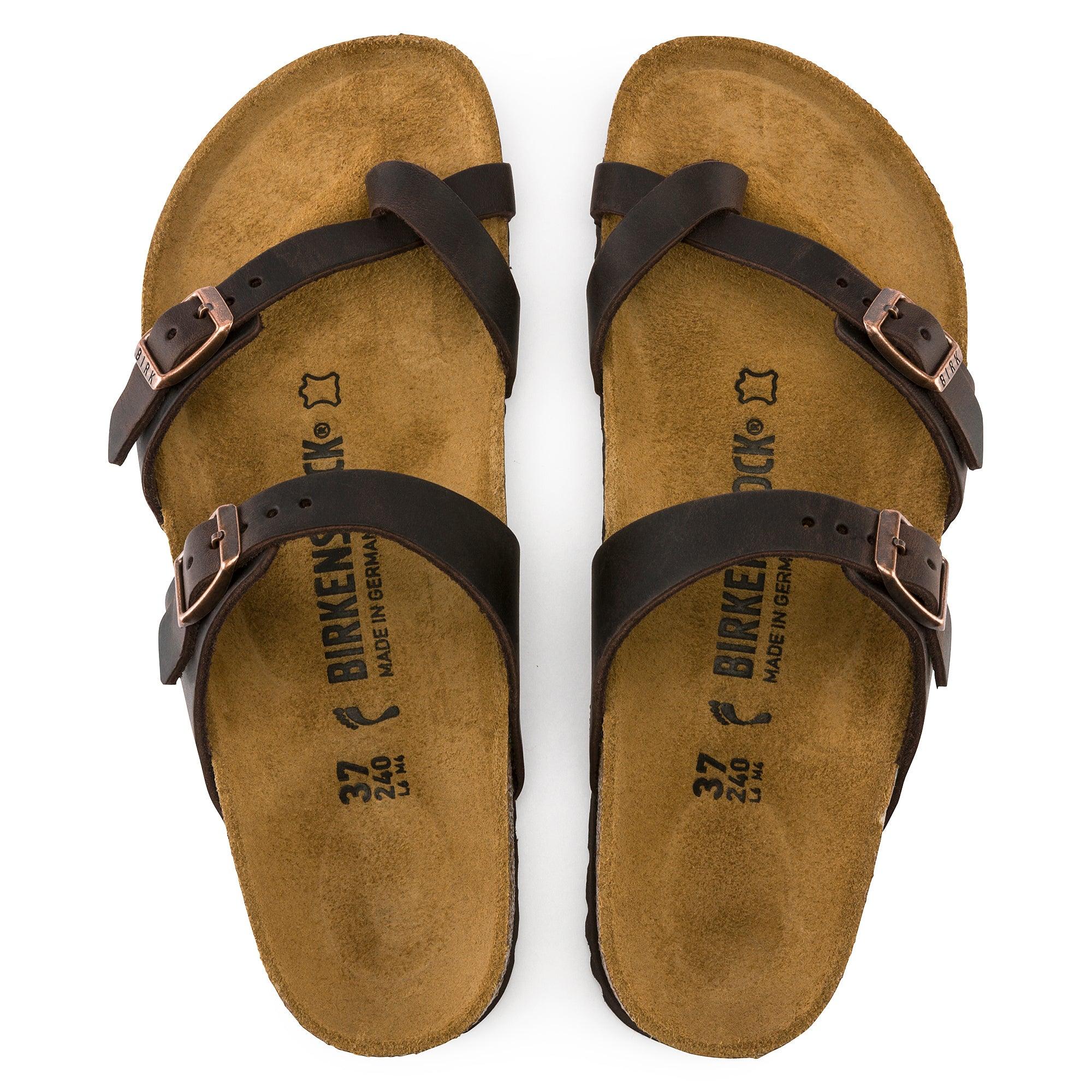 Birkenstock Mayari Havana Oiled Leather - Kumpfy Shoes