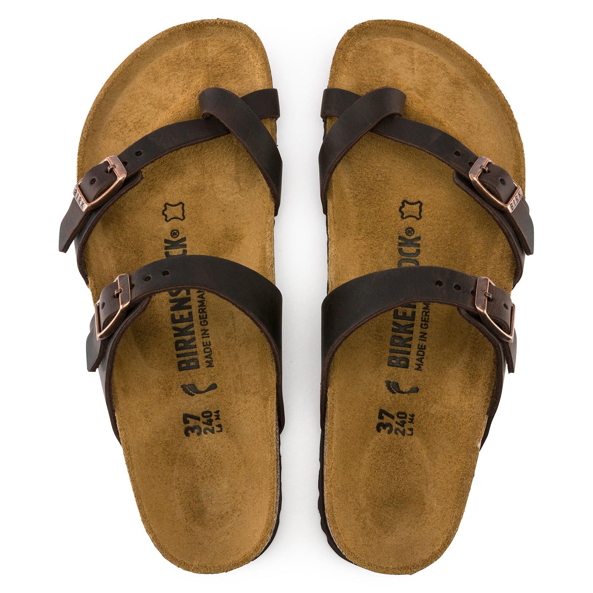 Birkenstock Mayari Havana Oiled Leather - Kumpfy Shoes