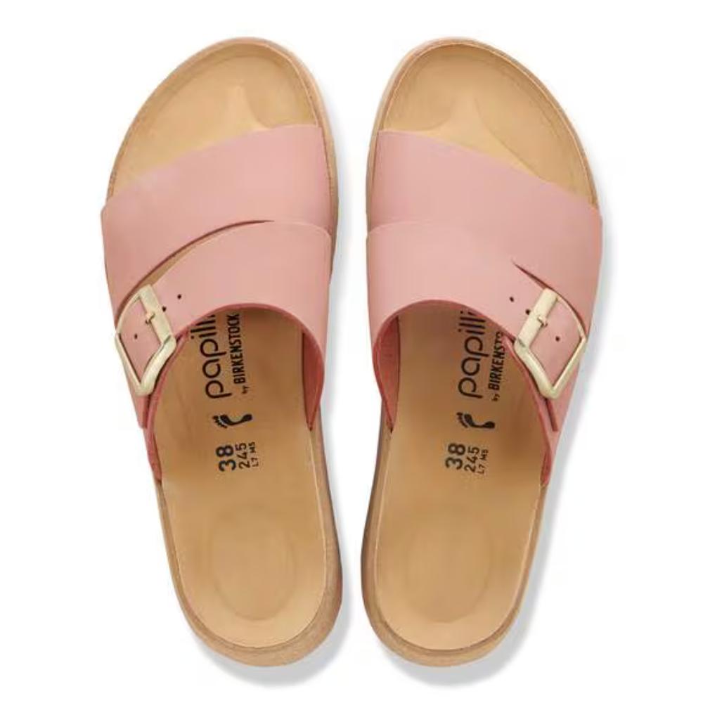 Birkenstock Almina Nubuck Narrow Sandals - Pink Clay