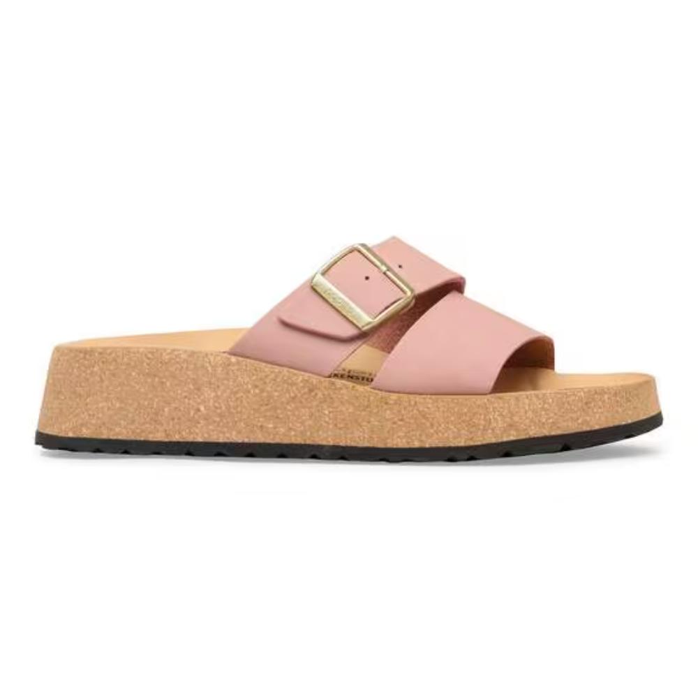 Birkenstock Almina Nubuck Narrow Sandals - Pink Clay