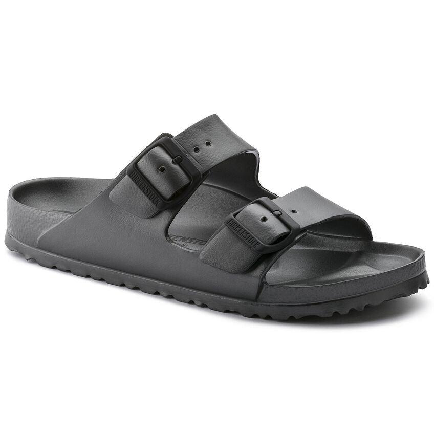 Birkenstock Arizona Essentials EVA Sandal - Metallic Anthracite - Kumpfy Shoes