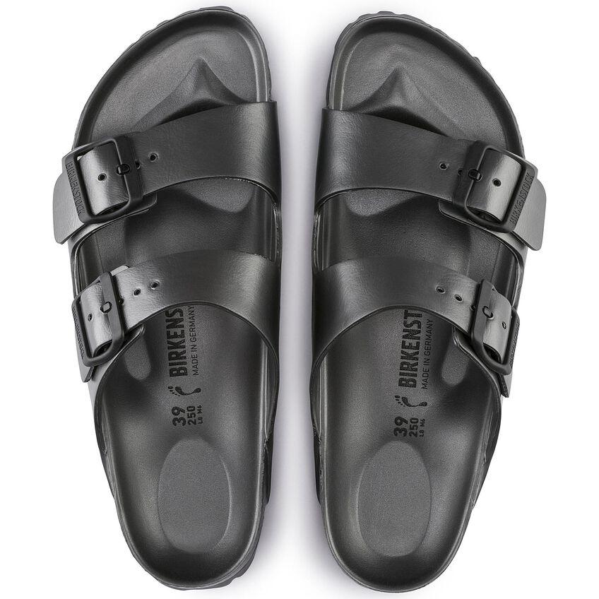 Birkenstock Arizona Essentials EVA Sandal - Metallic Anthracite - Kumpfy Shoes