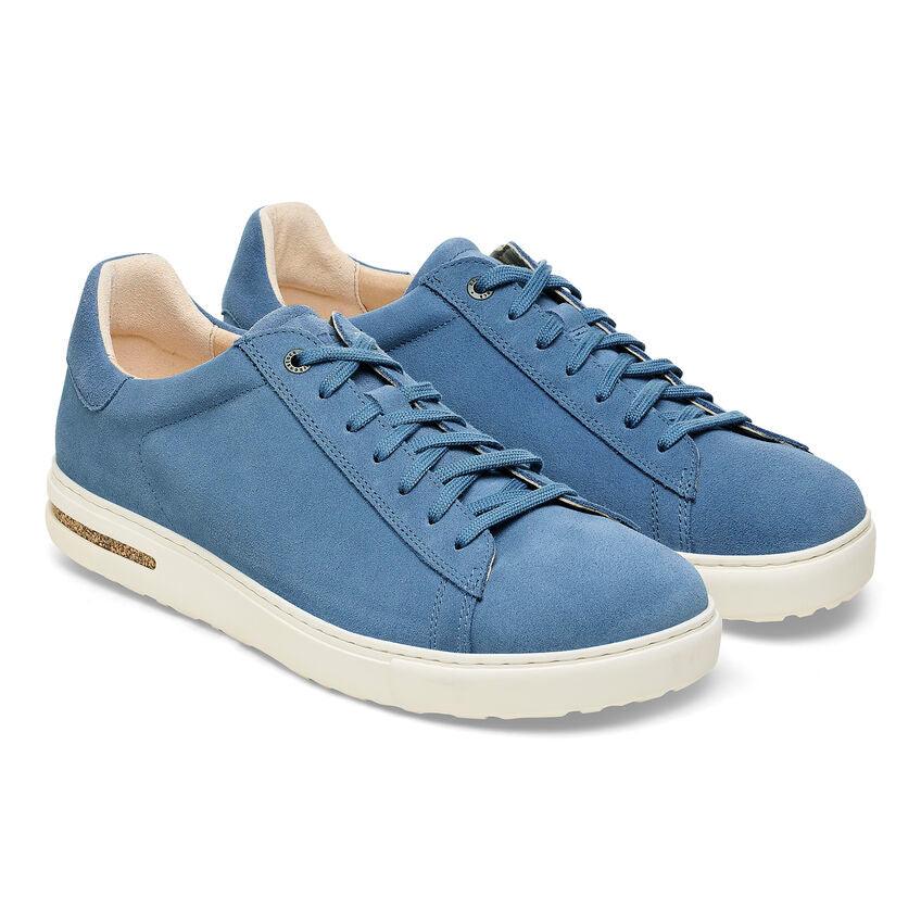 Birkenstock Bend Elemental Blue Suede Narrow - Kumpfy Shoes