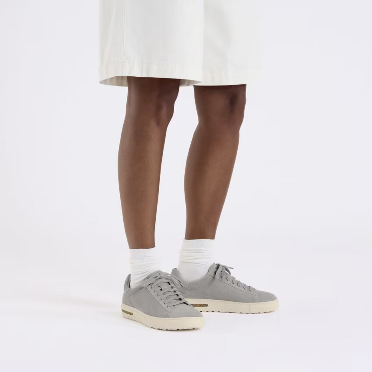 Birkenstock Bend Suede Narrow Sneakers - Stone Coin
