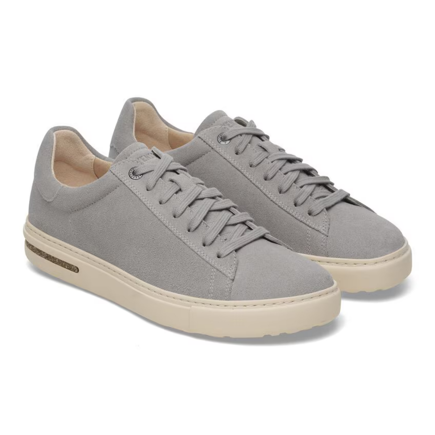 Birkenstock Bend Suede Narrow Sneakers - Stone Coin