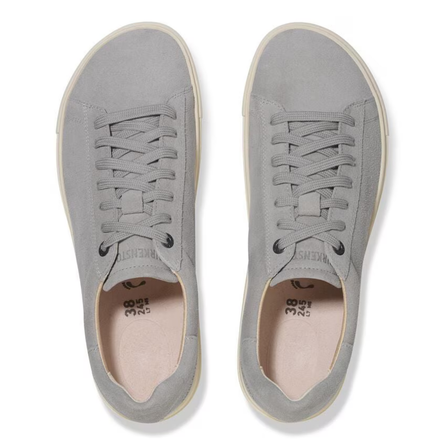 Birkenstock Bend Suede Narrow Sneakers - Stone Coin
