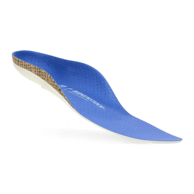 BirkenstockBlueFootbedFullLengthforSneakersInsoleRegularAngledTopView