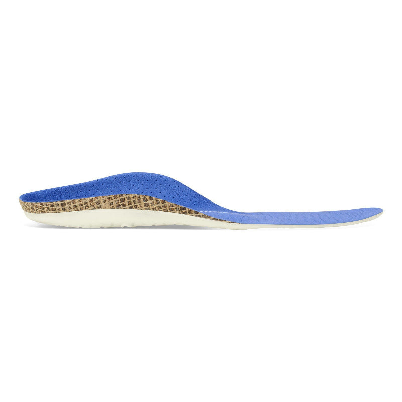 BirkenstockBlueFootbedFullLengthforSneakersInsoleRegularSideView