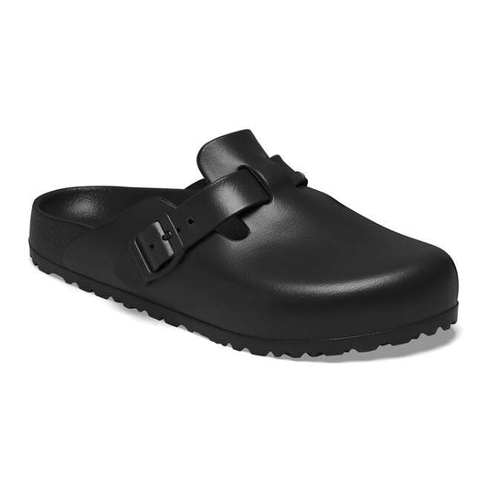 BirkenstockBostonBlackEVAFrontSideView