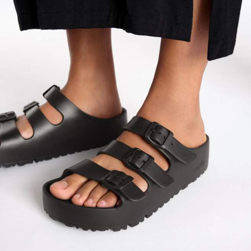 BirkenstockFloridaIIIPlatformBlackEVANarrowLifeStyle