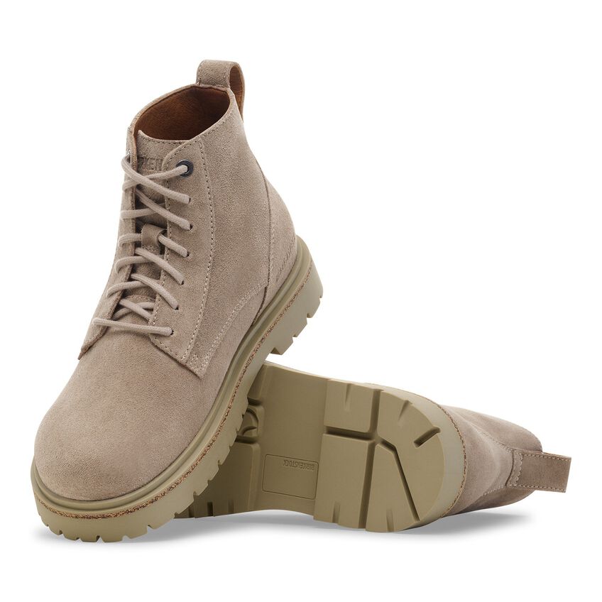BirkenstockHighwoodLaceBootTaupepair