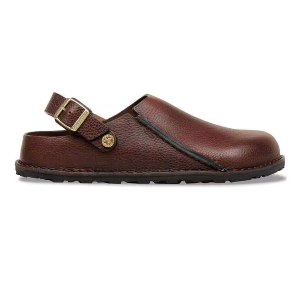 Birkenstock Lutry Premium Leather Regular Sandals - Roast