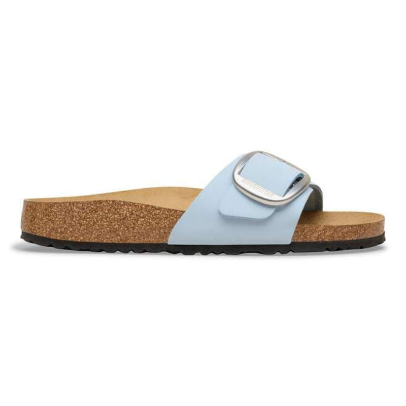 BirkenstockMadridBigBuckleBabyBlueNubuckNarrowSideView