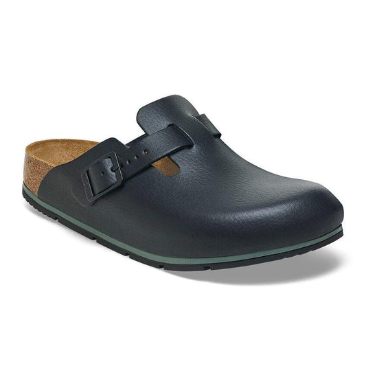 Birkenstock Boston Pro Black Leather - Kumpfy Shoes