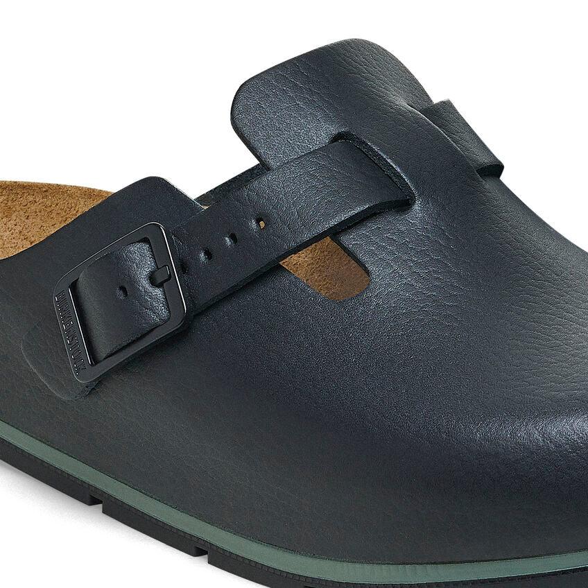 Birkenstock Boston Pro Black Leather - Kumpfy Shoes