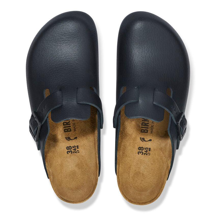 Birkenstock Boston Pro Black Leather - Kumpfy Shoes
