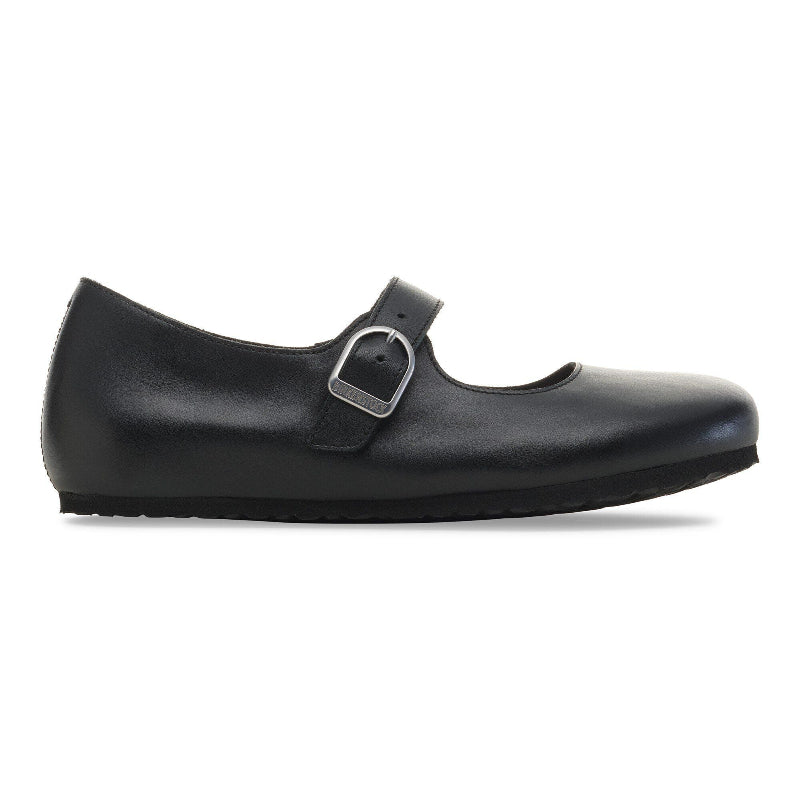 BirkenstockSantaClaritaLeatherRegularBlackSideView