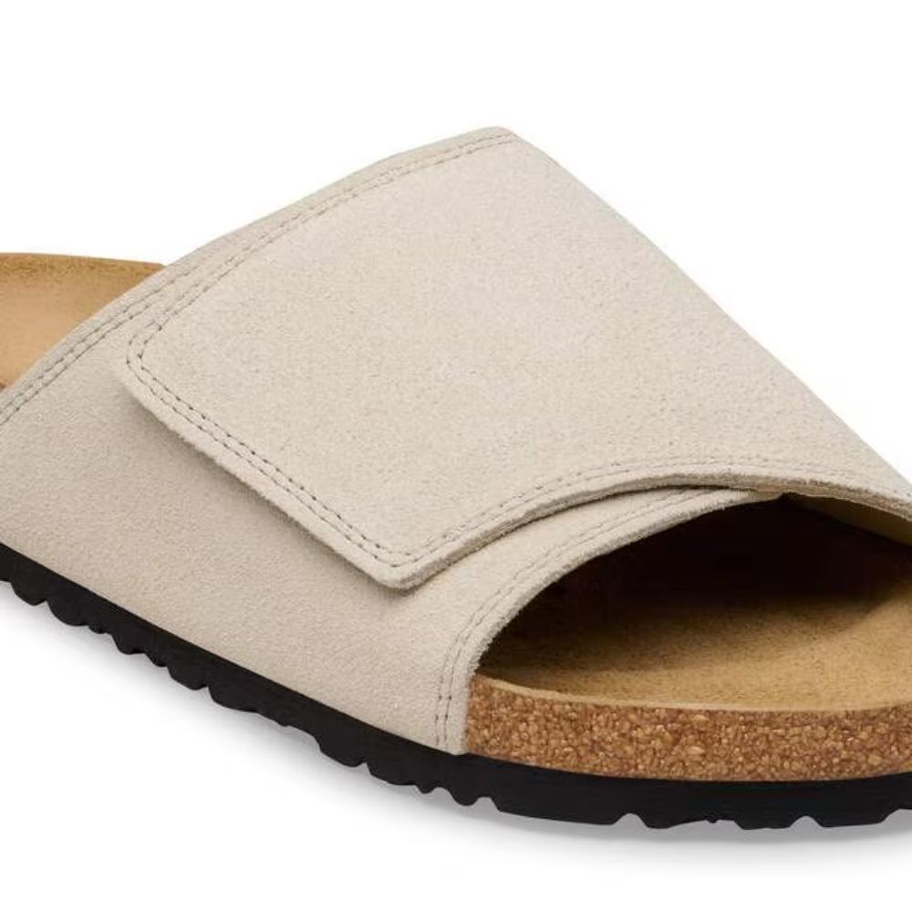 Birkenstock Solana Suede Regular Sandals - Oyster