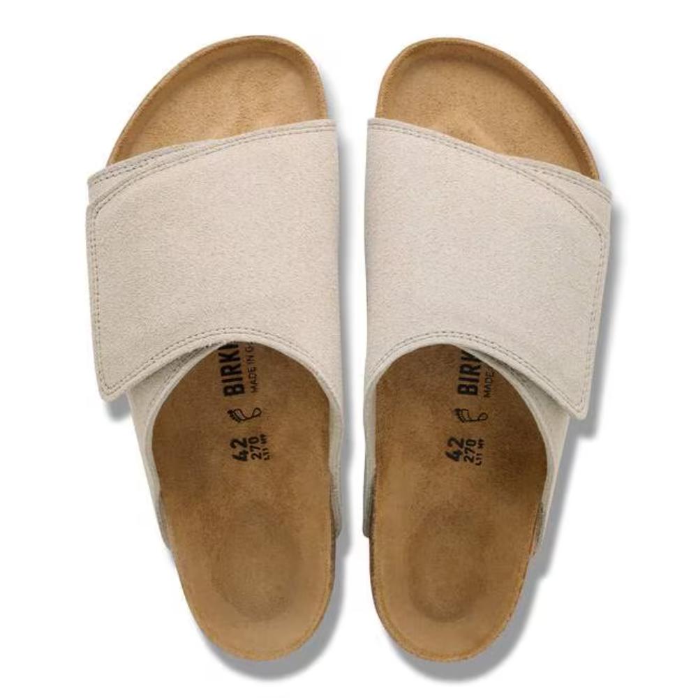 Birkenstock Solana Suede Regular Sandals - Oyster