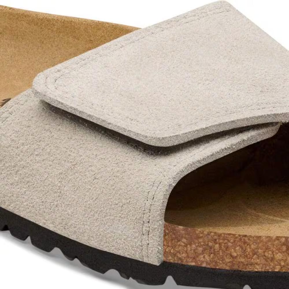 Birkenstock Sylt 2.0 Suede Narrow Sandals - Oyster
