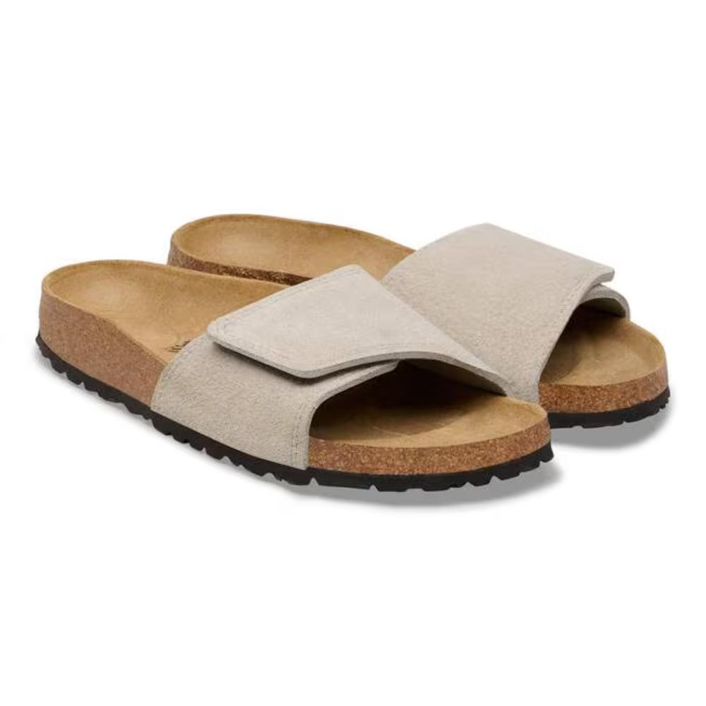 Birkenstock Sylt 2.0 Suede Narrow Sandals - Oyster