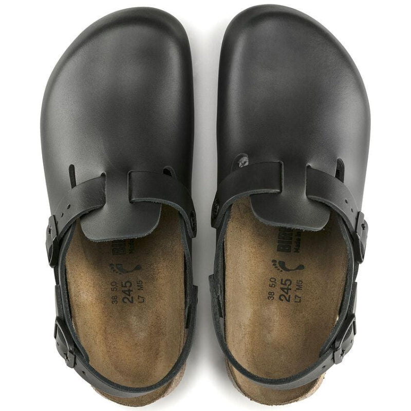 BirkenstockTokyoSuperGripBlackPairFrontTopView
