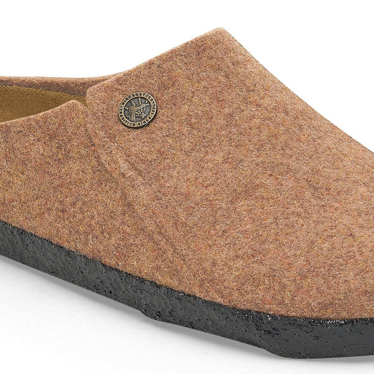 Birkenstock Zermatt Standard Felt Toffee Regular Clog