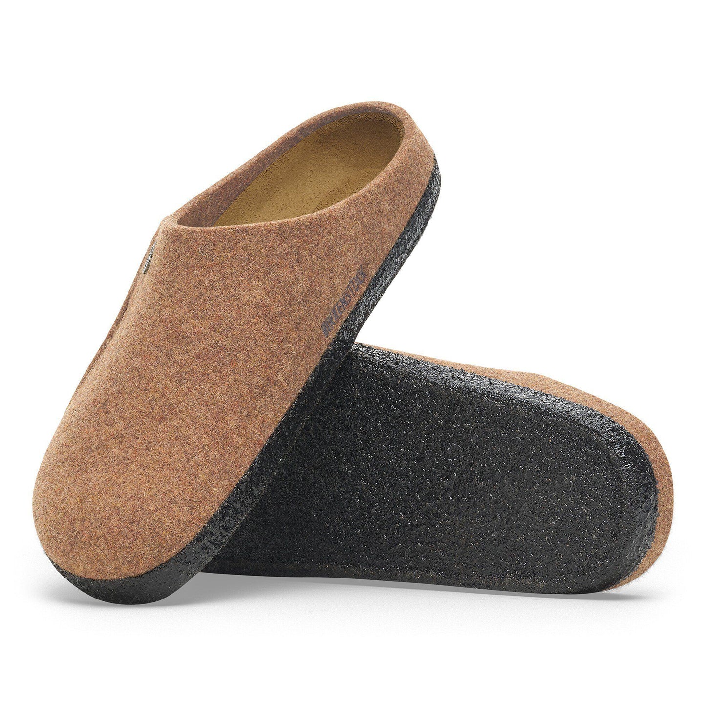 Birkenstock Zermatt Standard Felt Toffee Regular Clog