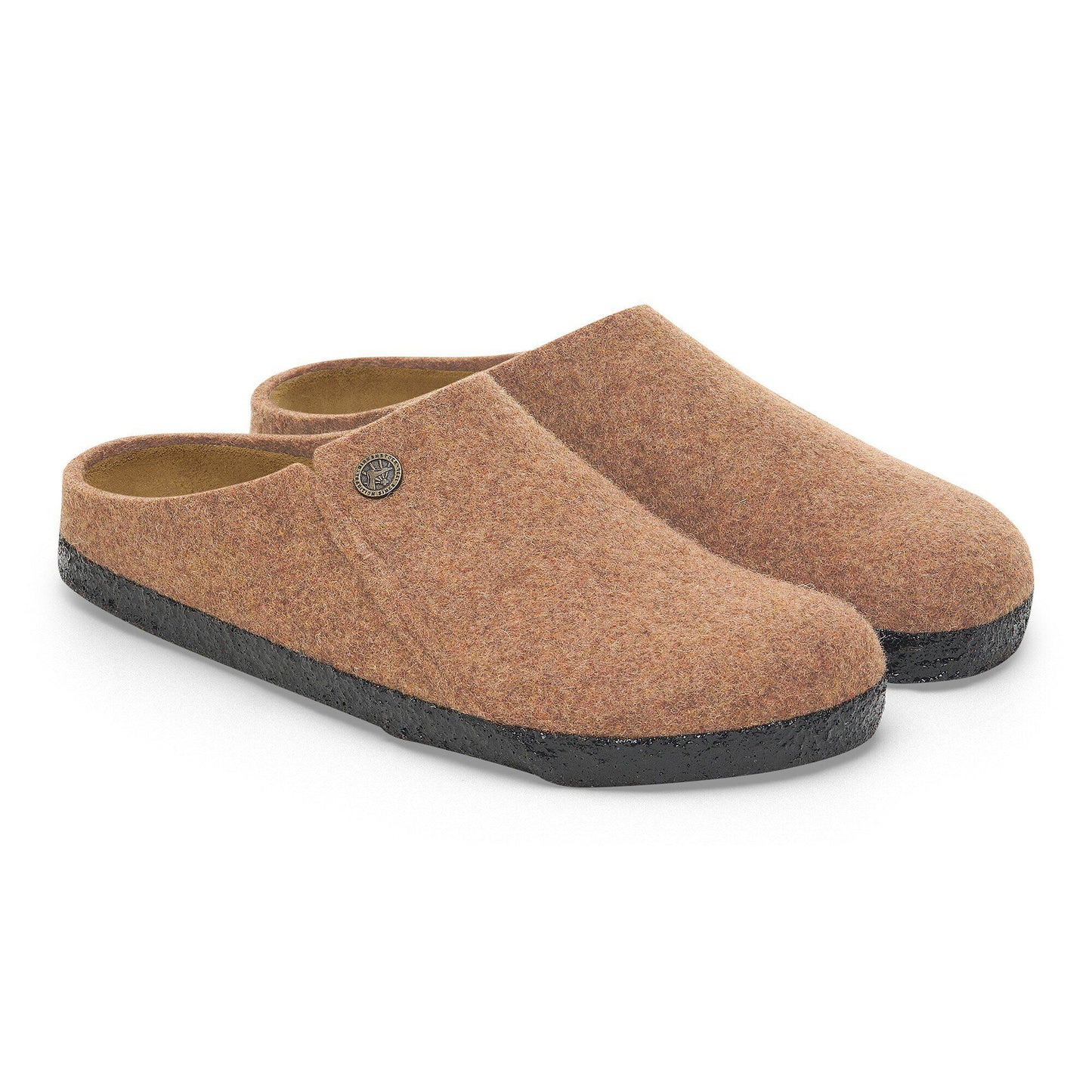 Birkenstock Zermatt Standard Felt Toffee Regular Clog