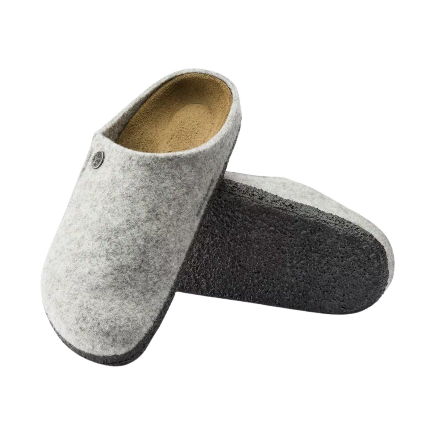 Birkenstock Zermatt Light Grey Wool