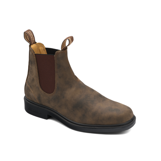 BlundstoneChiselToeRusticBrownBootsfrontsideview