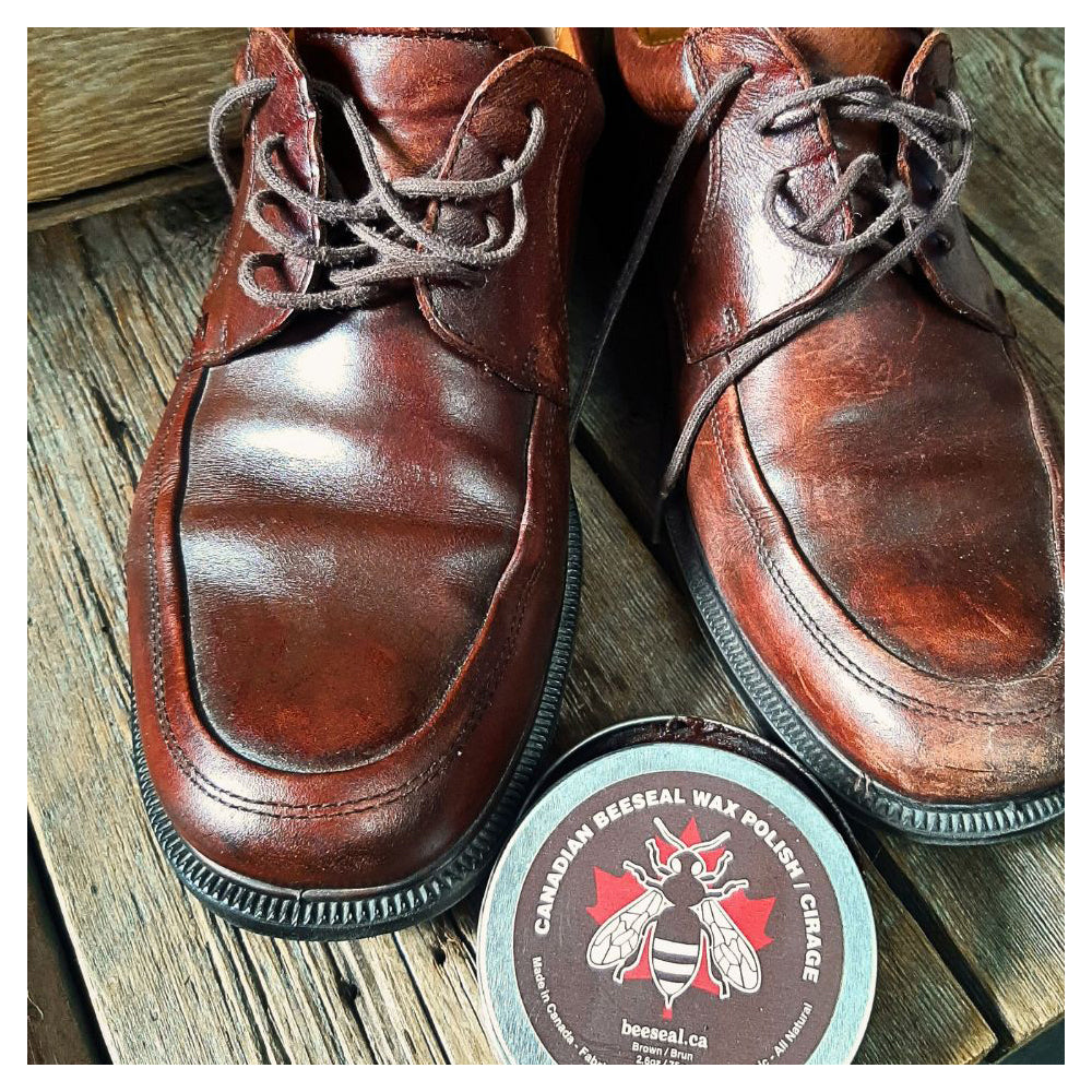 Canadian Beeseal Shoe Polish Brown