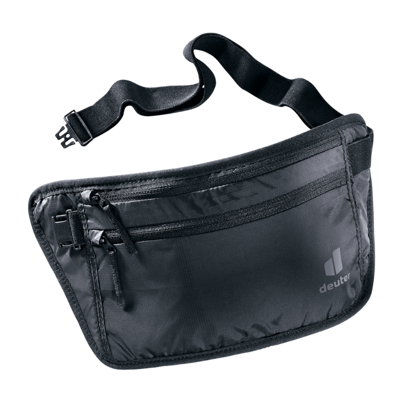 DeuterSecurityMoneyBeltIIBlackFrontView